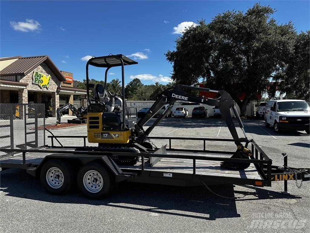 John Deere 17 P Minigravemaskiner