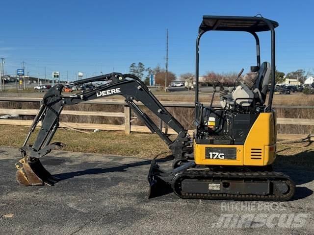 John Deere 17G Minigravemaskiner