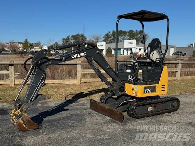 John Deere 17G Minigravemaskiner