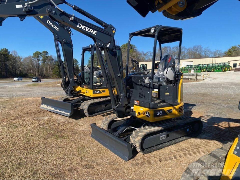 John Deere 26 P Minigravemaskiner