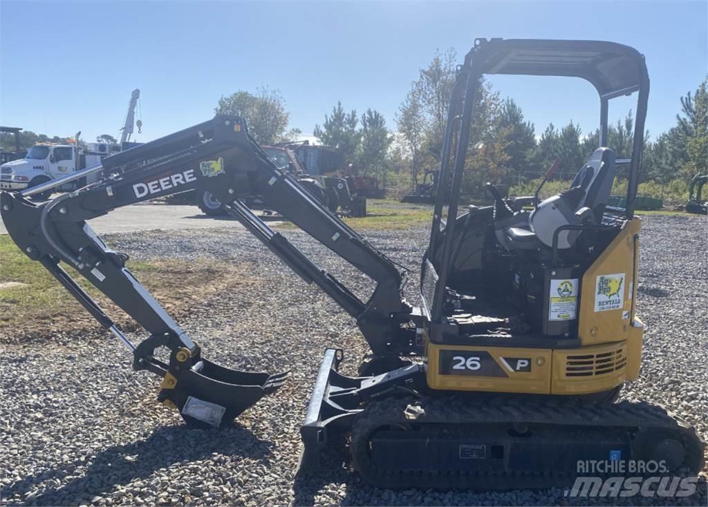 John Deere 26 P Minigravemaskiner