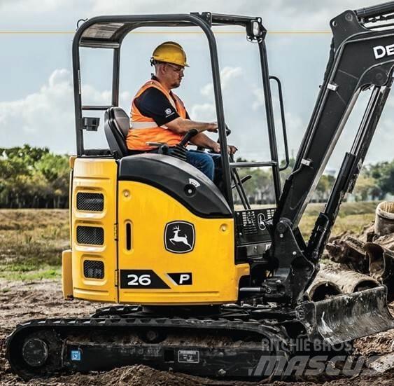 John Deere 26 P Minigravemaskiner