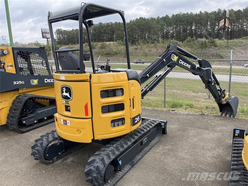 John Deere 26 P Minigravemaskiner