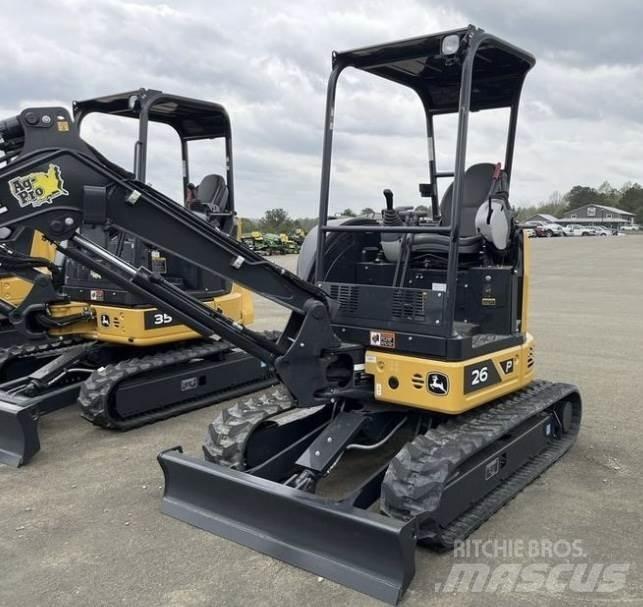 John Deere 26 P Minigravemaskiner