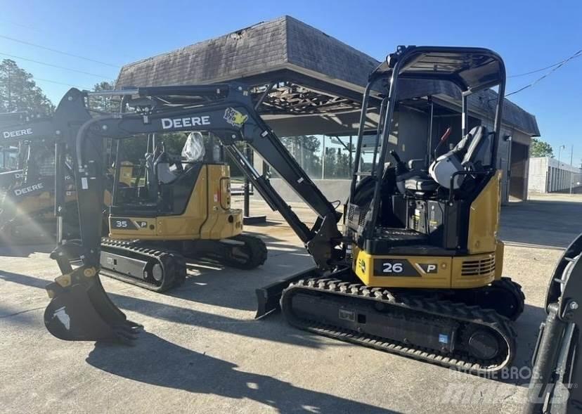 John Deere 26 P Minigravemaskiner