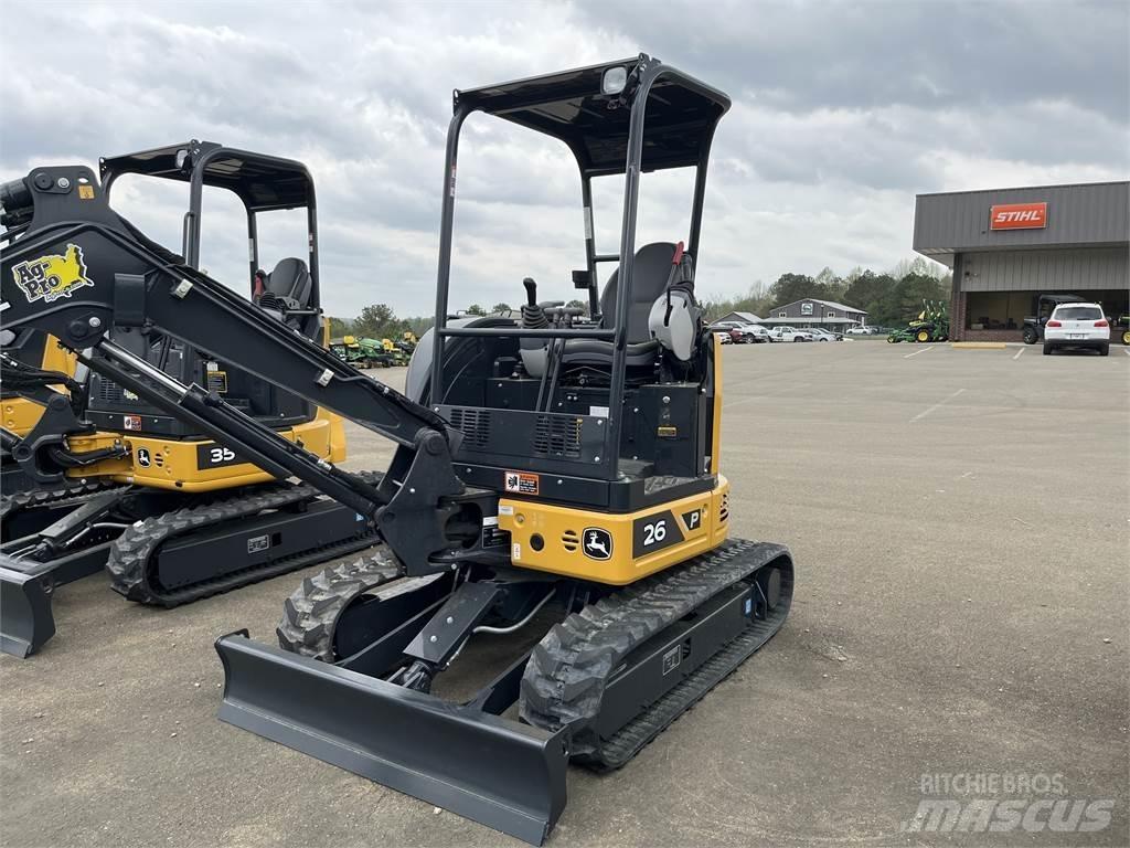 John Deere 26 P Minigravemaskiner