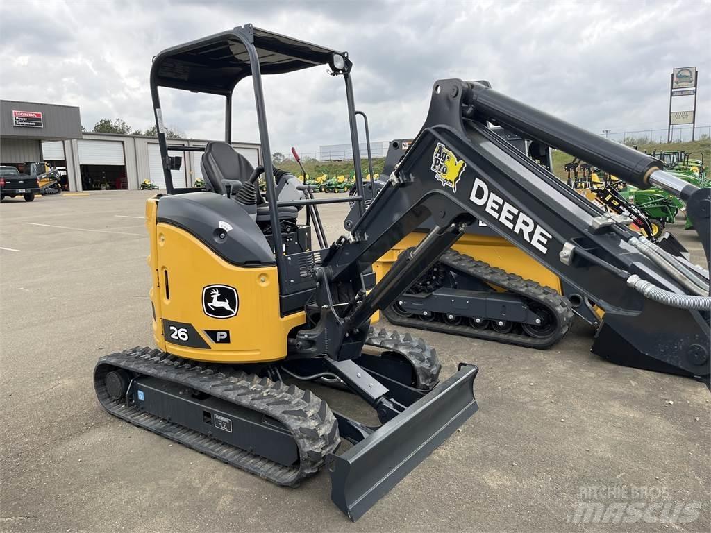 John Deere 26 P Minigravemaskiner