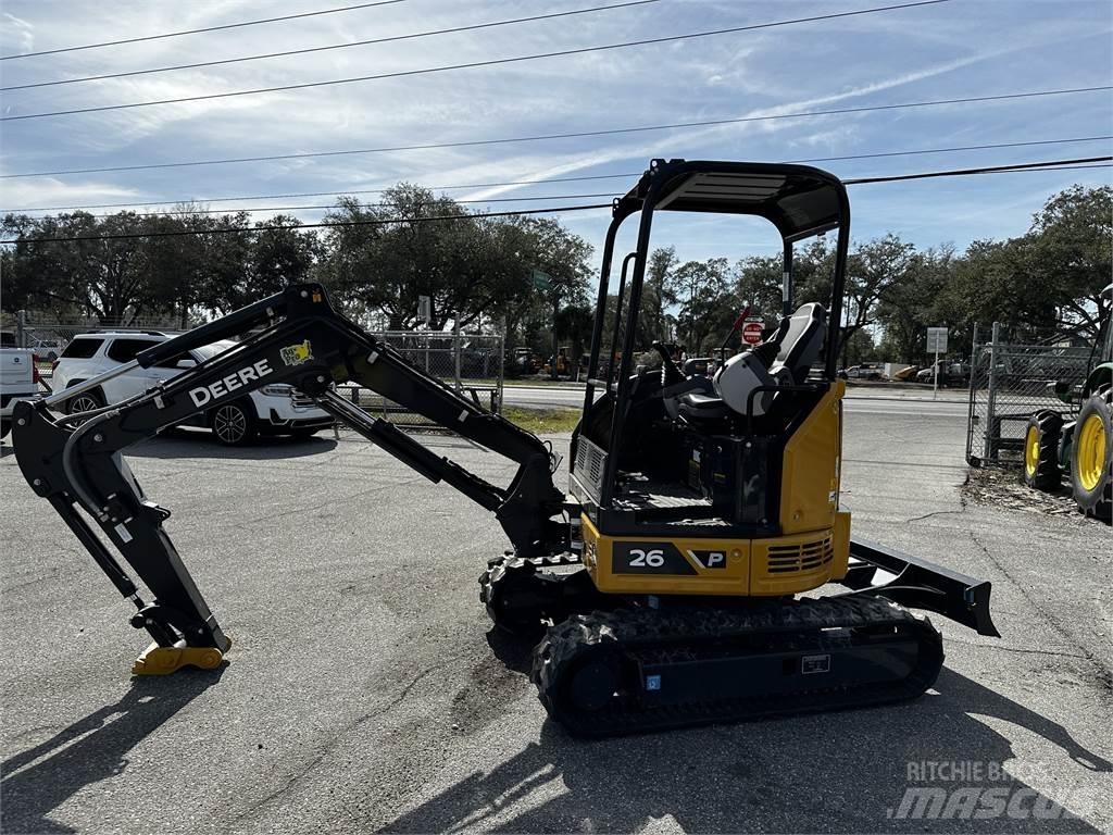 John Deere 26 P Minigravemaskiner