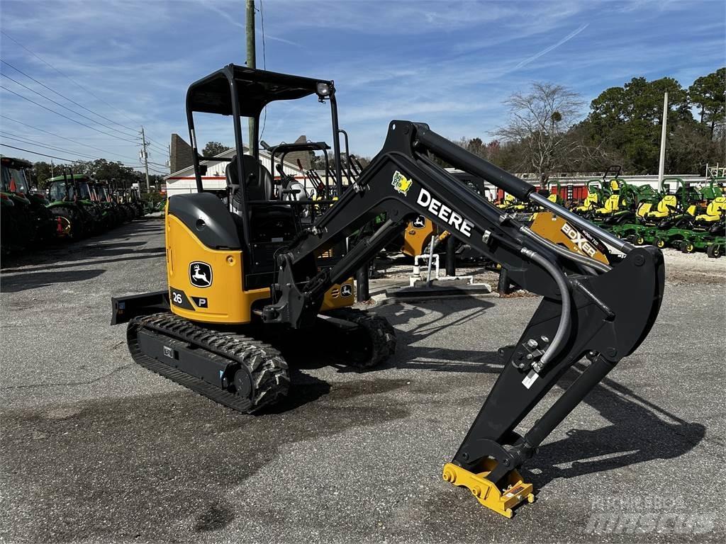 John Deere 26 P Minigravemaskiner