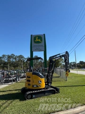 John Deere 26 P Minigravemaskiner