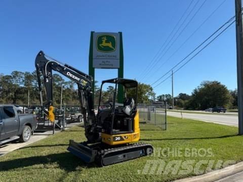 John Deere 26 P Minigravemaskiner