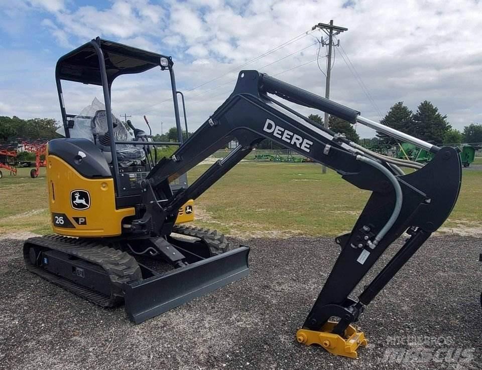 John Deere 26 P Minigravemaskiner
