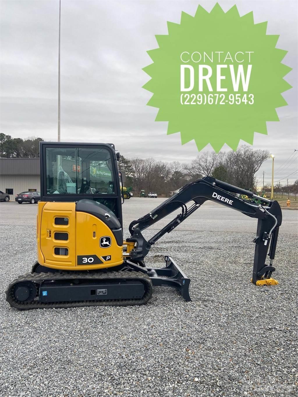 John Deere 30 P Minigravemaskiner