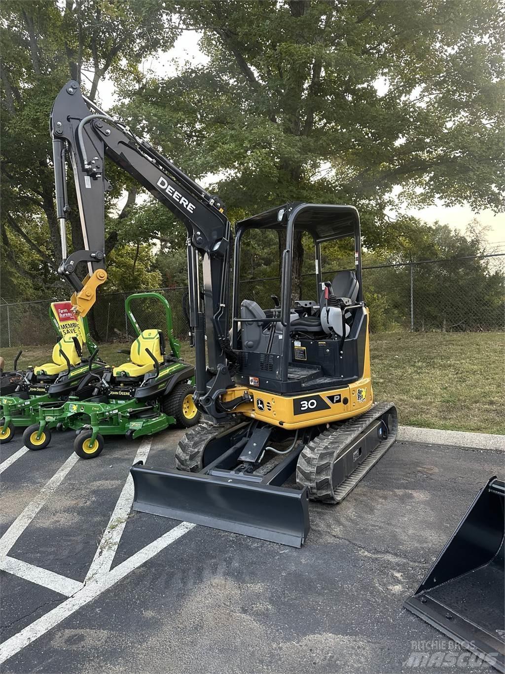 John Deere 30 P Minigravemaskiner