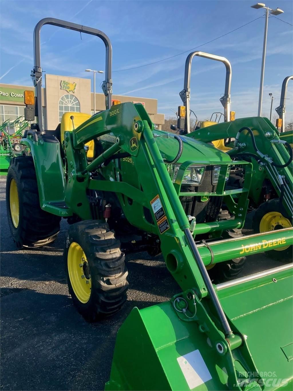John Deere 3025E Kompakte traktorer
