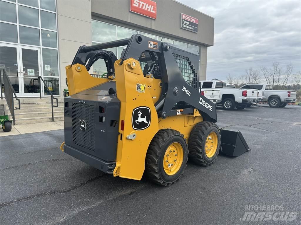 John Deere 318G Minilæsser - skridstyret