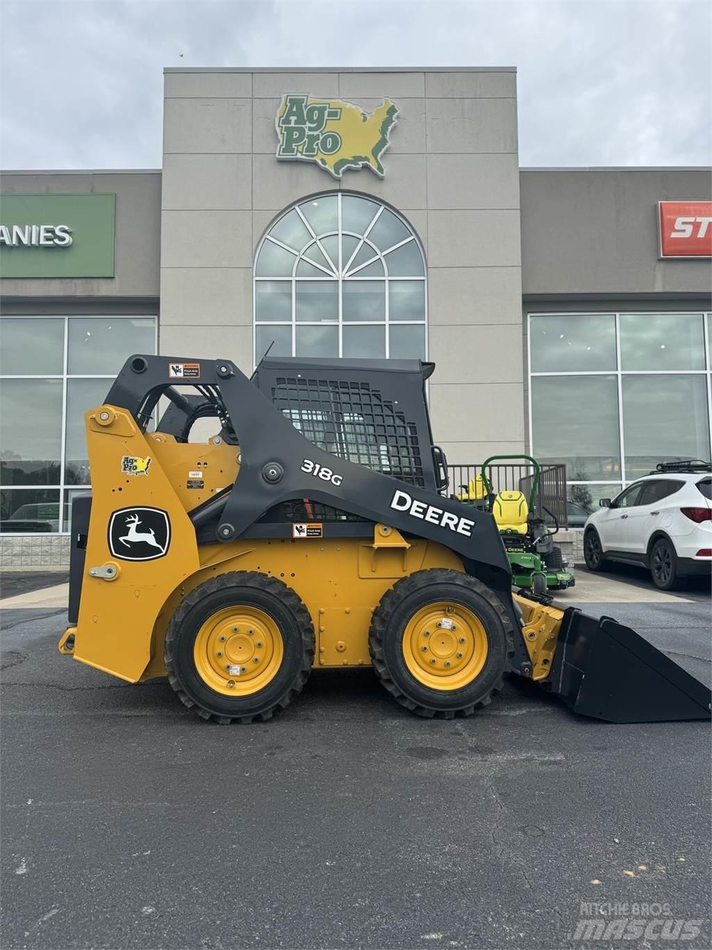 John Deere 318G Minilæsser - skridstyret