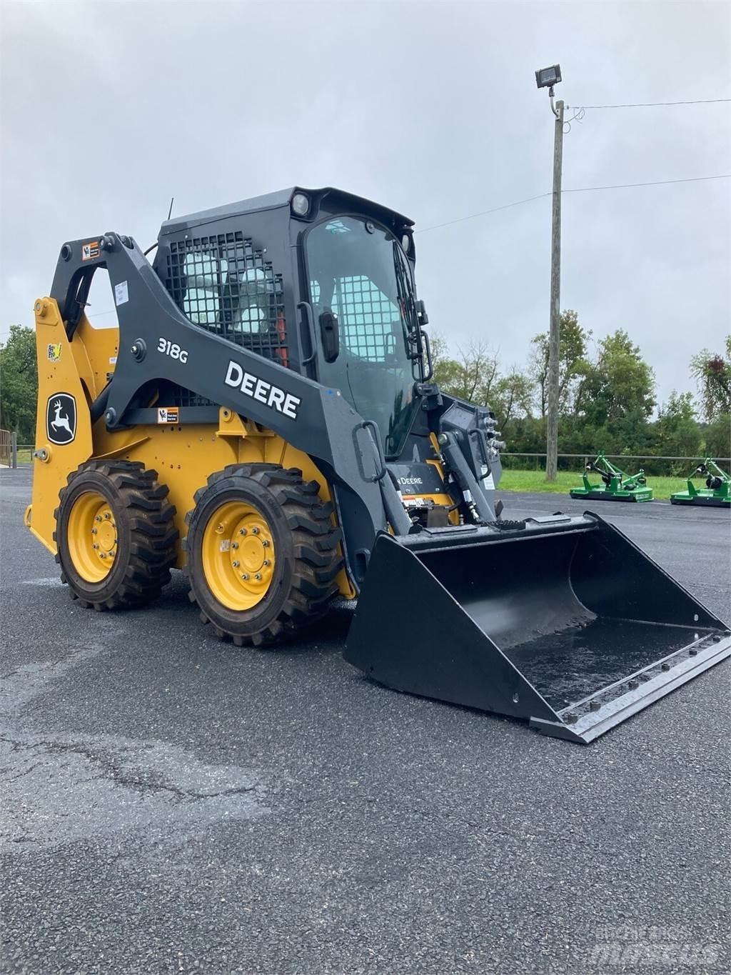 John Deere 318G Minilæsser - skridstyret