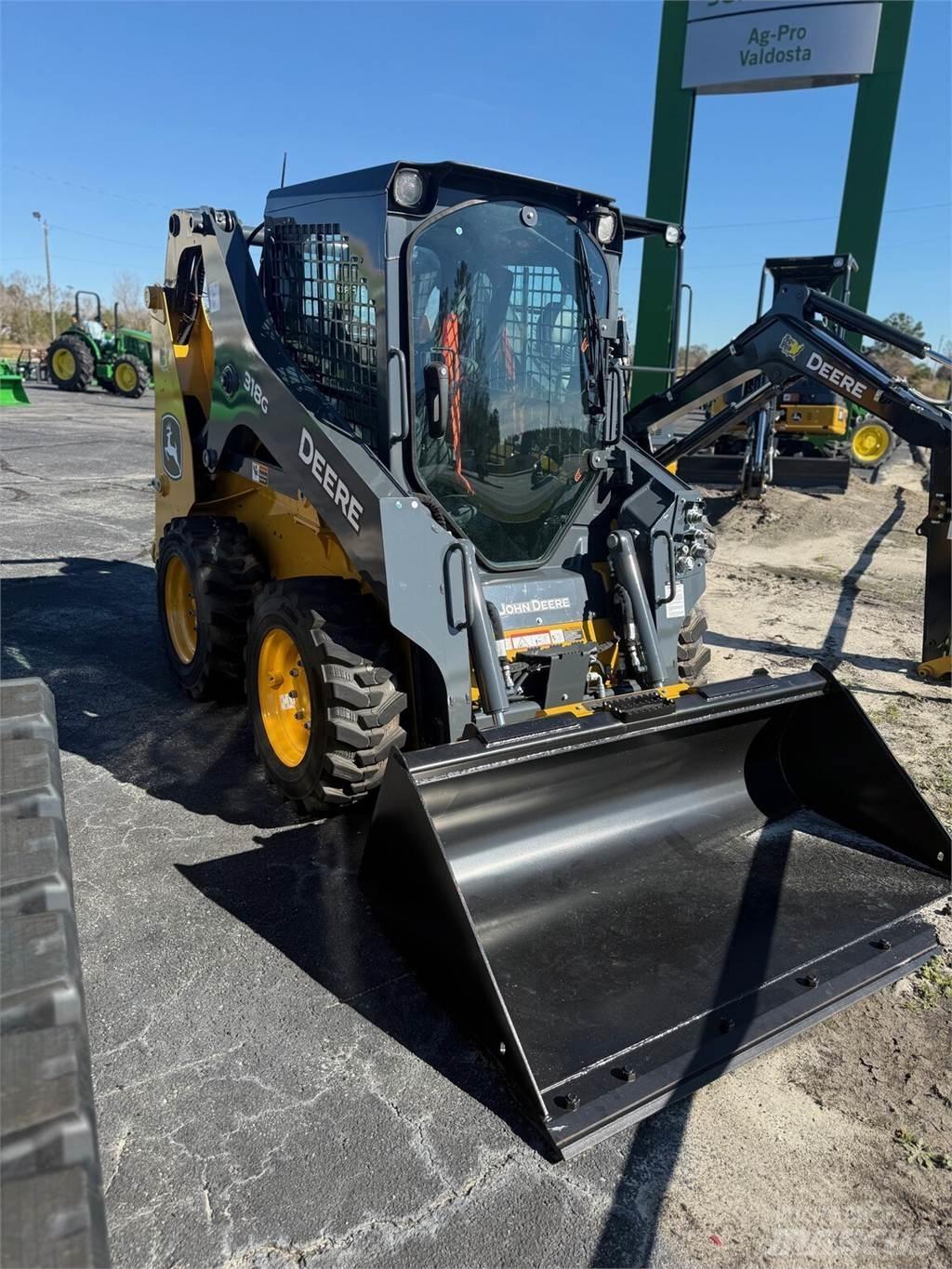 John Deere 318G Minilæsser - skridstyret