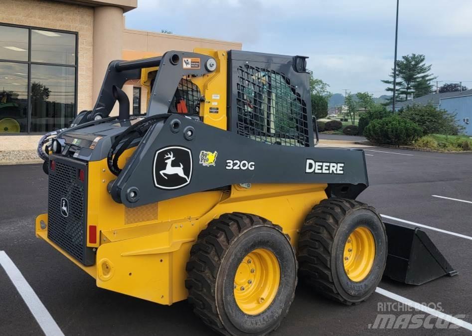 John Deere 320G Minilæsser - skridstyret