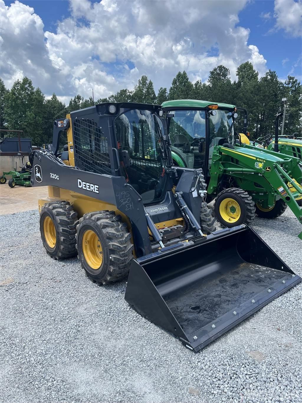 John Deere 320G Minilæsser - skridstyret