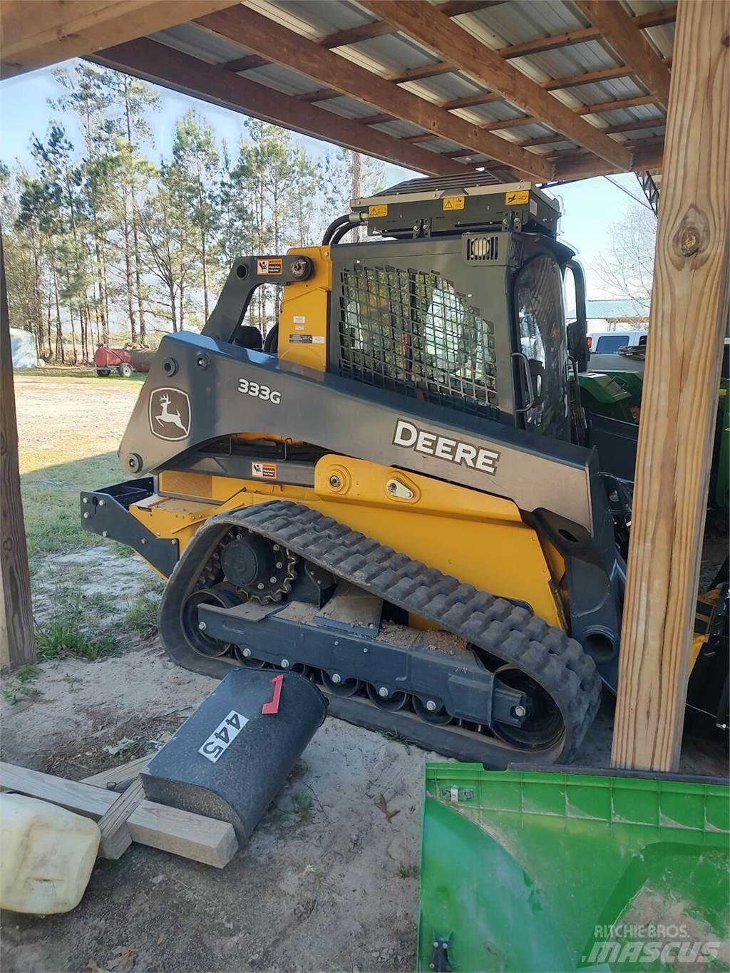 John Deere 333G Minilæsser - knækstyret