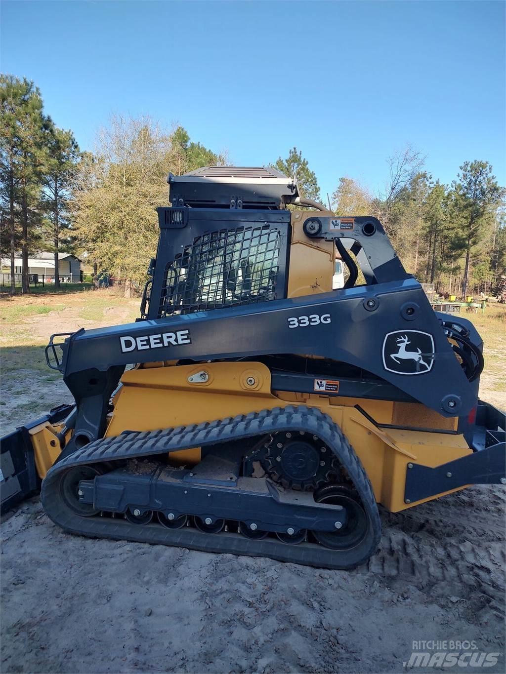 John Deere 333G Minilæsser - knækstyret