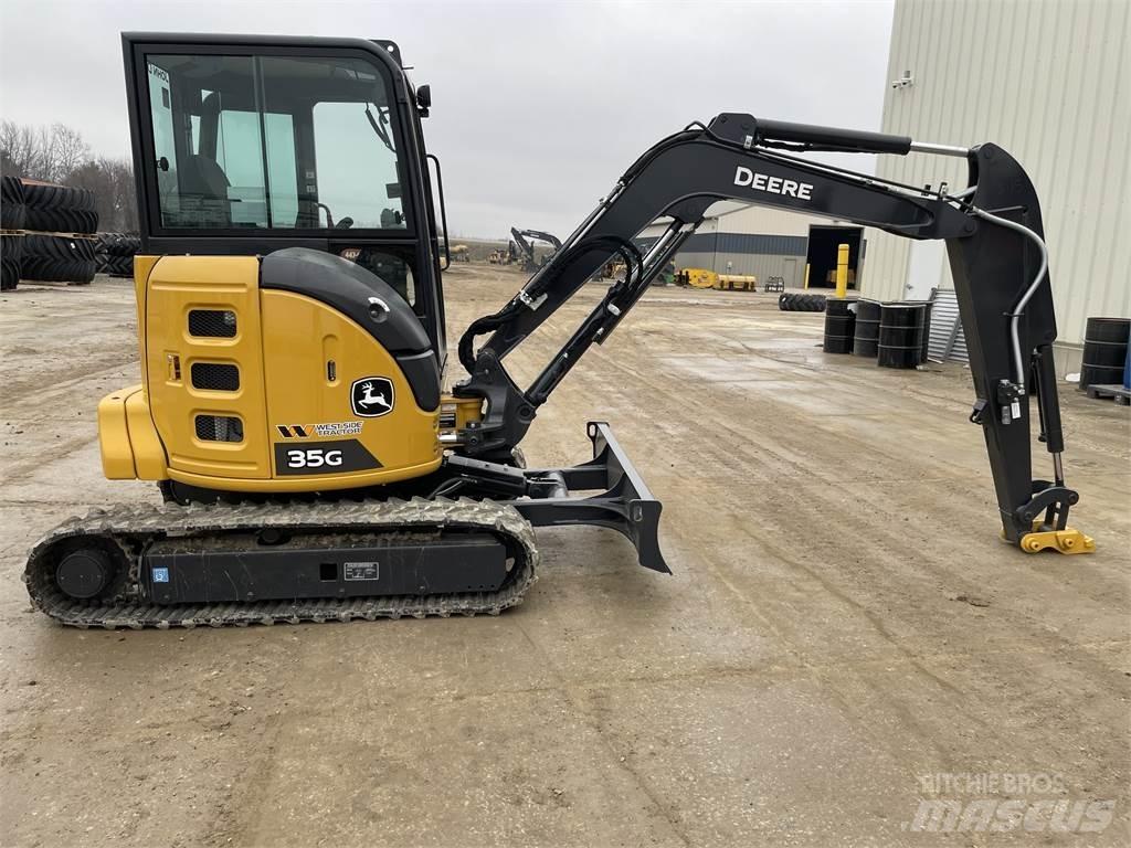 John Deere 35G Minigravemaskiner