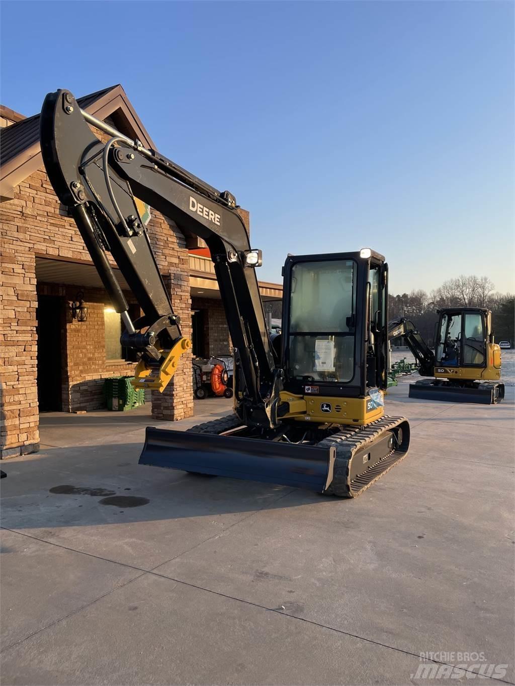 John Deere 50 P Minigravemaskiner