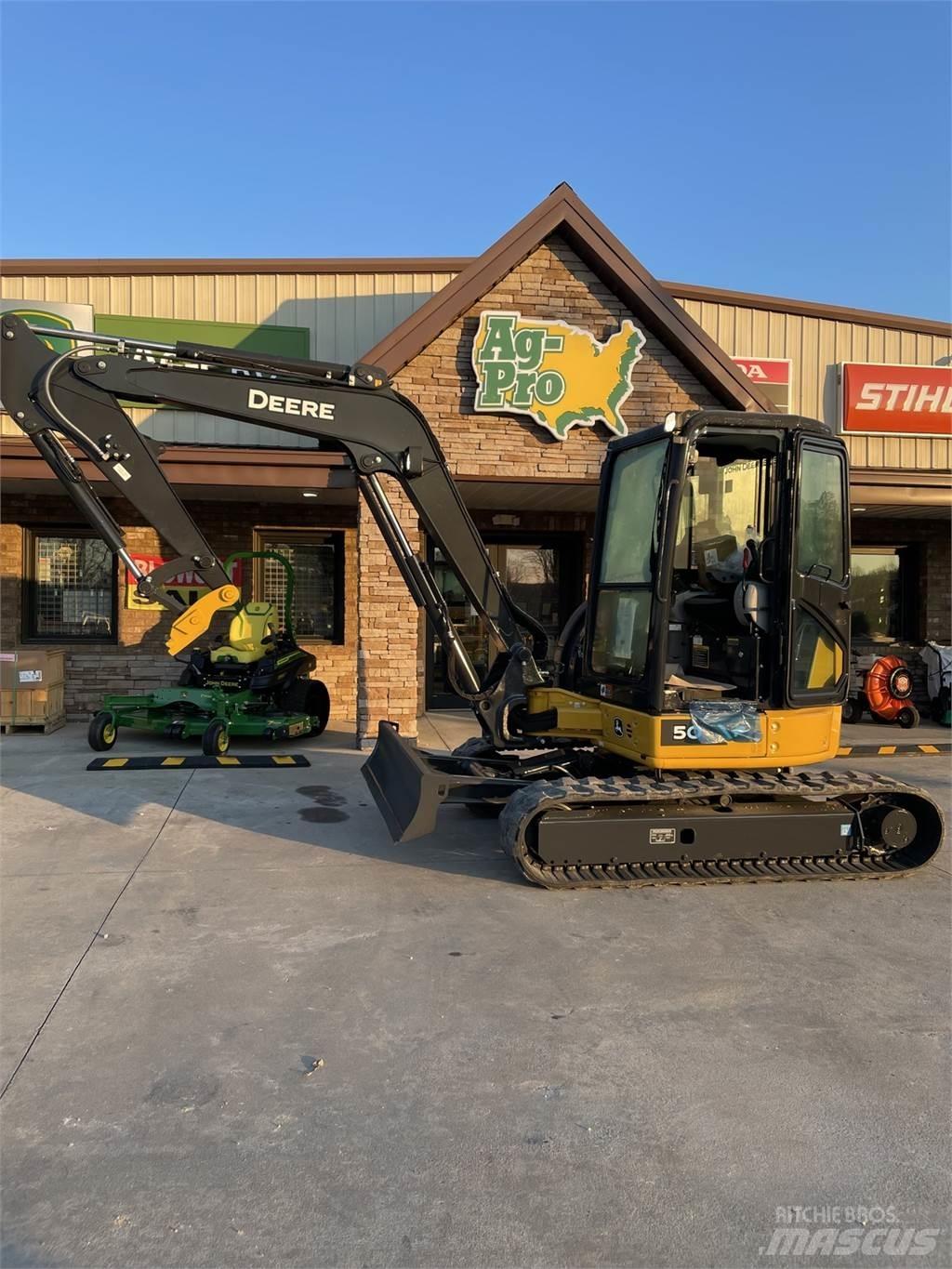 John Deere 50 P Minigravemaskiner