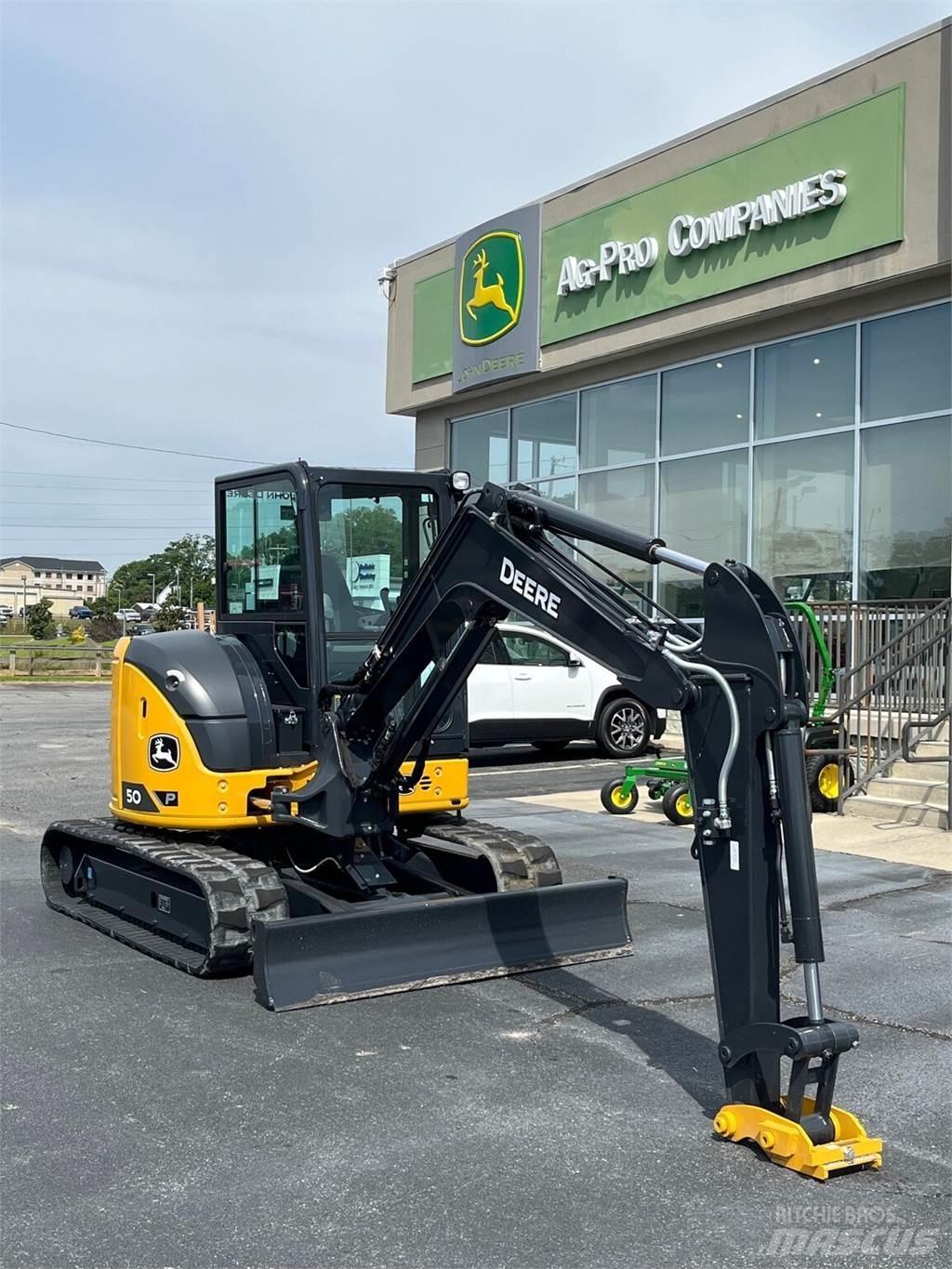 John Deere 50 P Minigravemaskiner