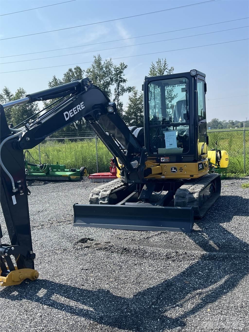 John Deere 50 P Minigravemaskiner