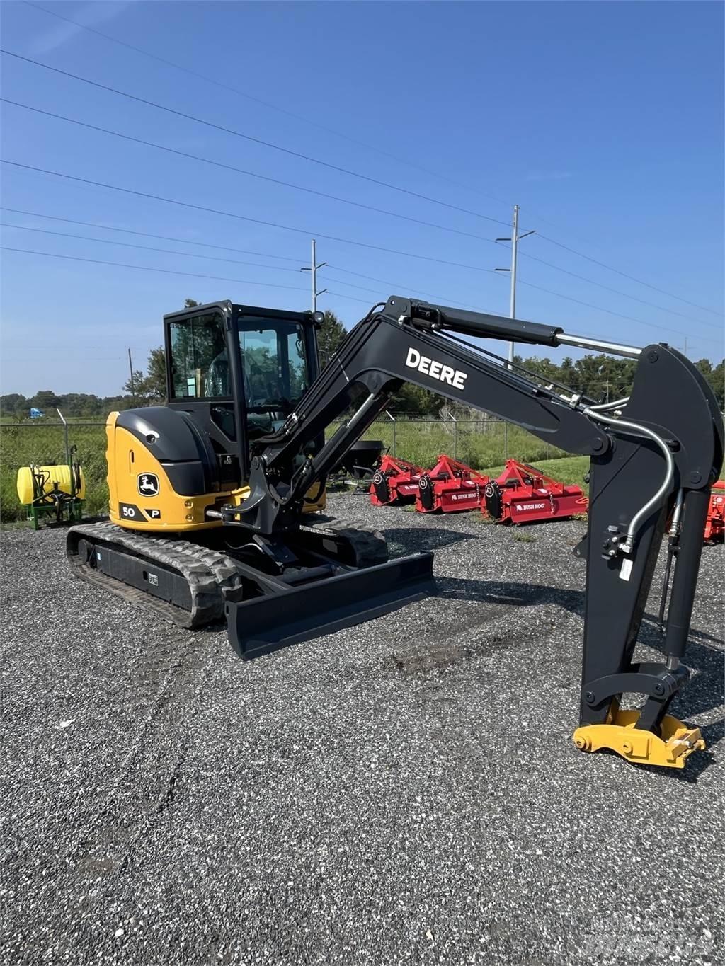 John Deere 50 P Minigravemaskiner