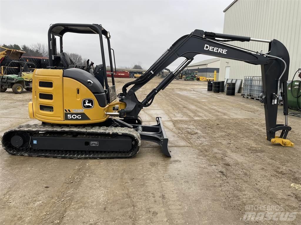 John Deere 50G Minigravemaskiner
