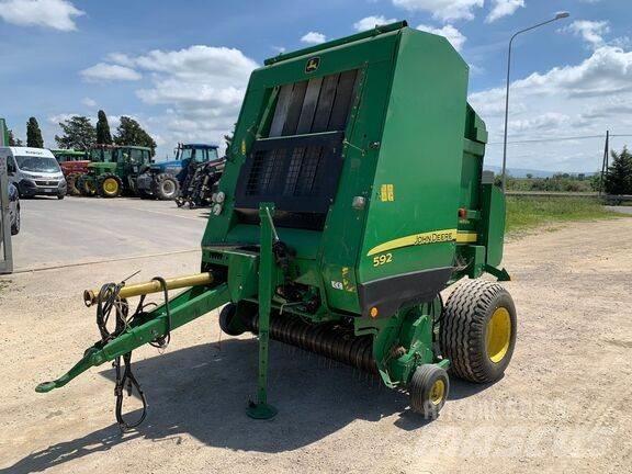John Deere 592 Rundballe-pressere