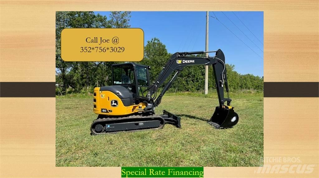 John Deere 60 P Minigravemaskiner