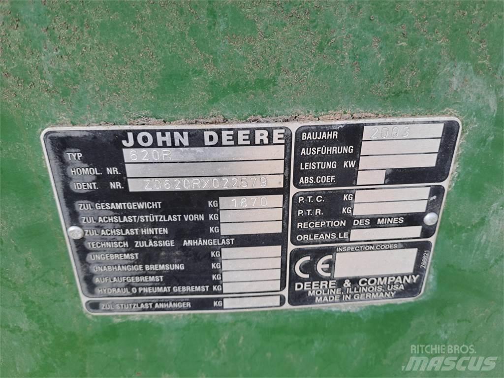 John Deere 620R Tilbehør til mejetærskere
