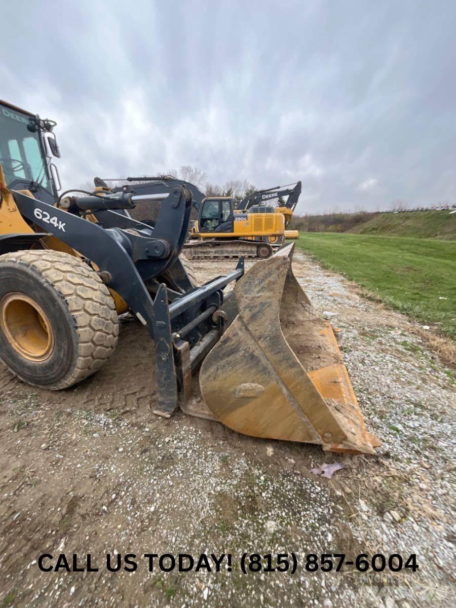 John Deere 624K Læssemaskiner på hjul