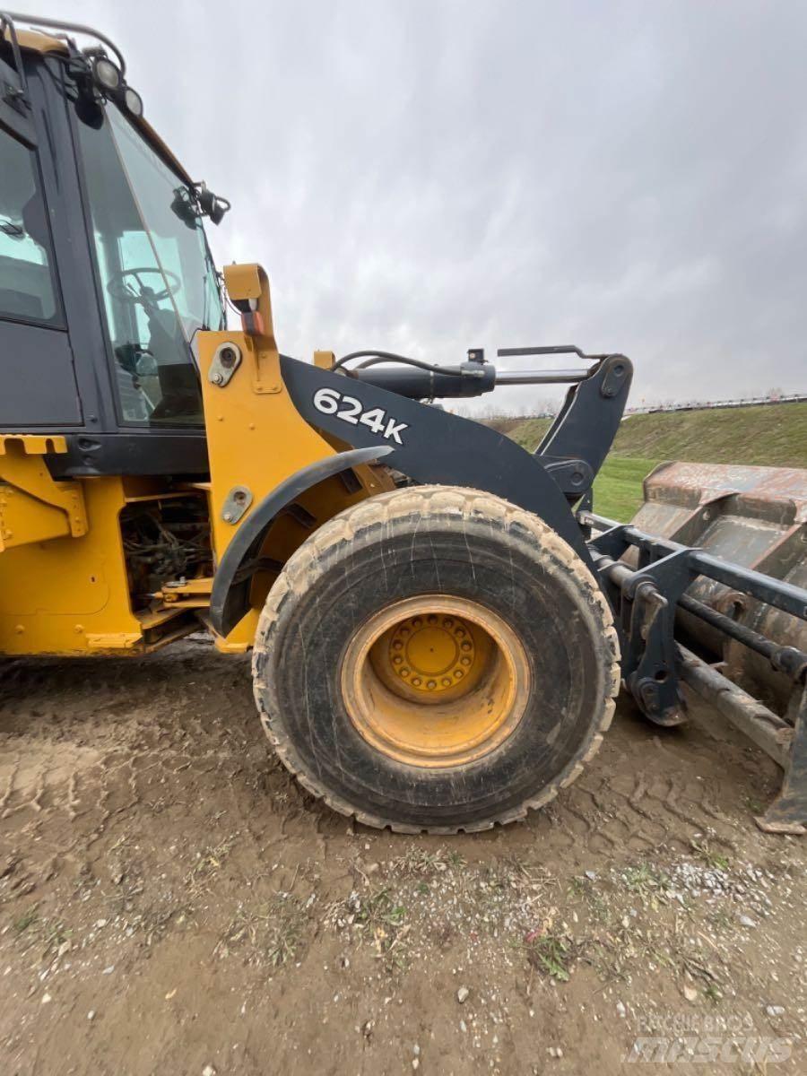 John Deere 624K Læssemaskiner på hjul