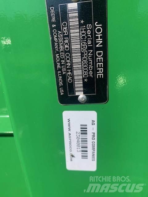John Deere C16R Tilbehør til mejetærskere