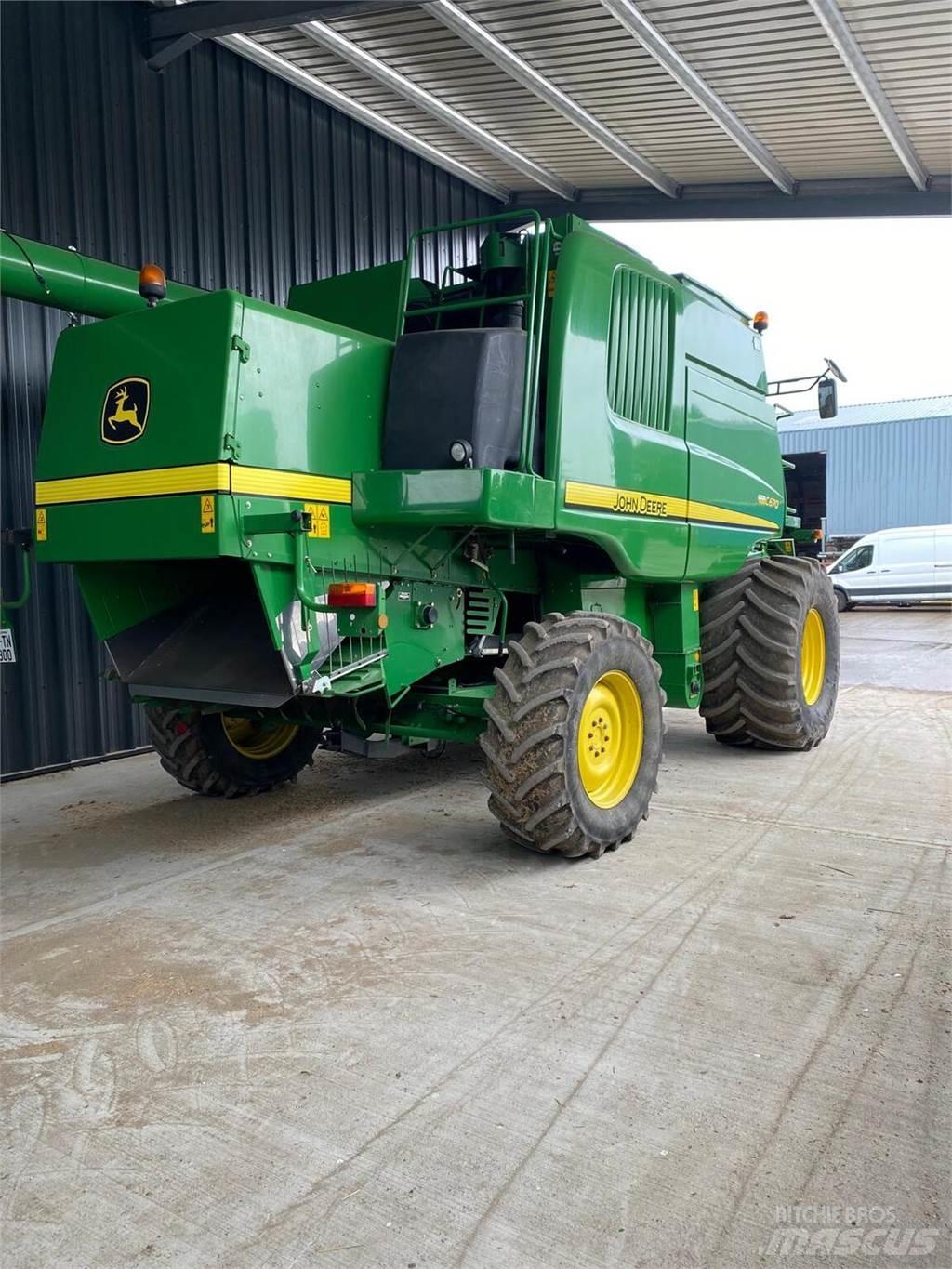 John Deere C670 Mejetærskere