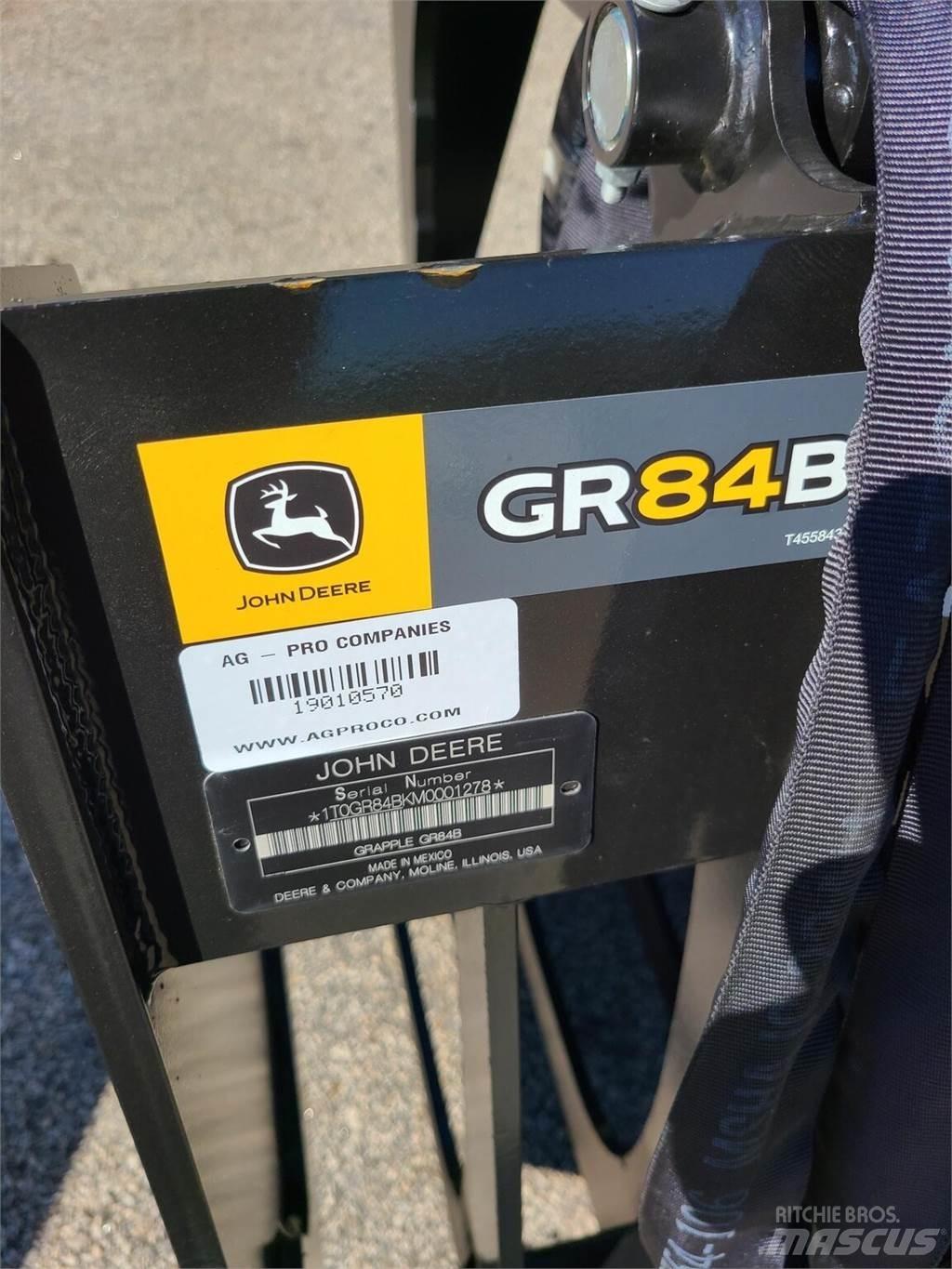 John Deere GR84B Andet tilbehør til traktorer
