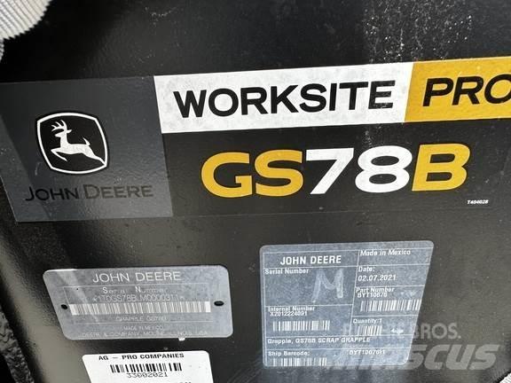 John Deere GS78B Gribere