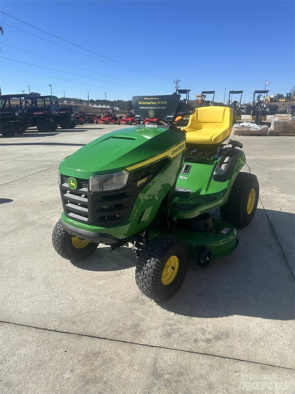 John Deere S100 Traktorklippere