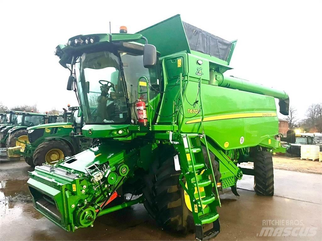 John Deere T670 Mejetærskere