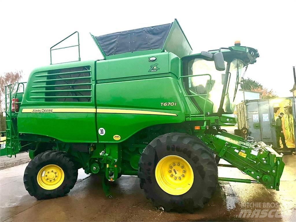 John Deere T670 Mejetærskere