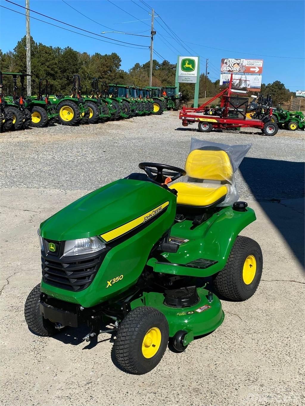 John Deere X350 Kompakte traktorer