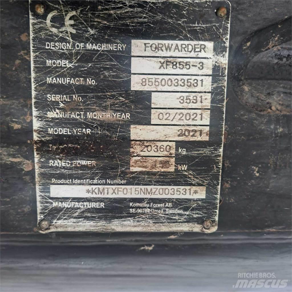 Komatsu 855 Udkørselsmaskiner