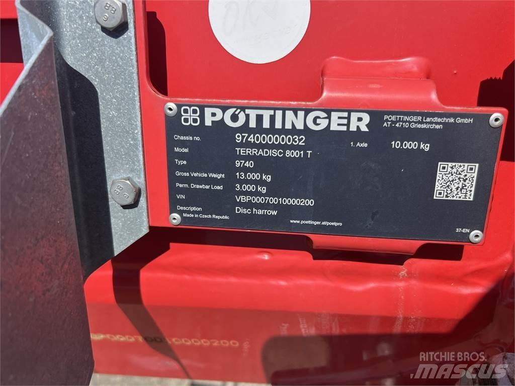 Pöttinger 8001t Tallerkenharver