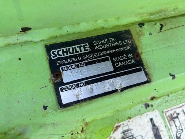 Schulte XH-1500 Balleskærere og -stablere